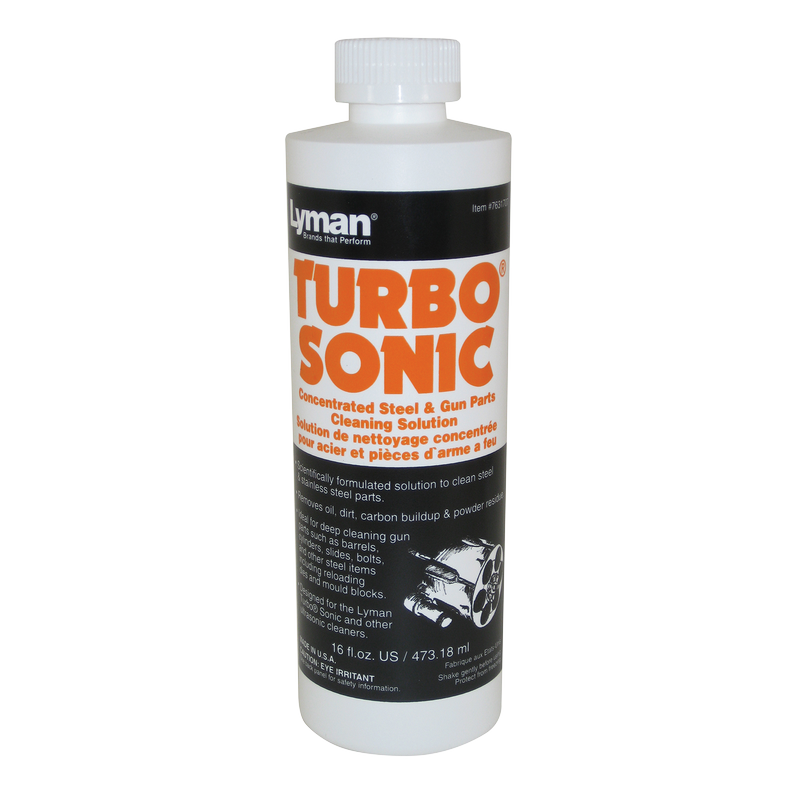 solution turbo sonic pour bac a ultrasons pour acier  inox 16 oz